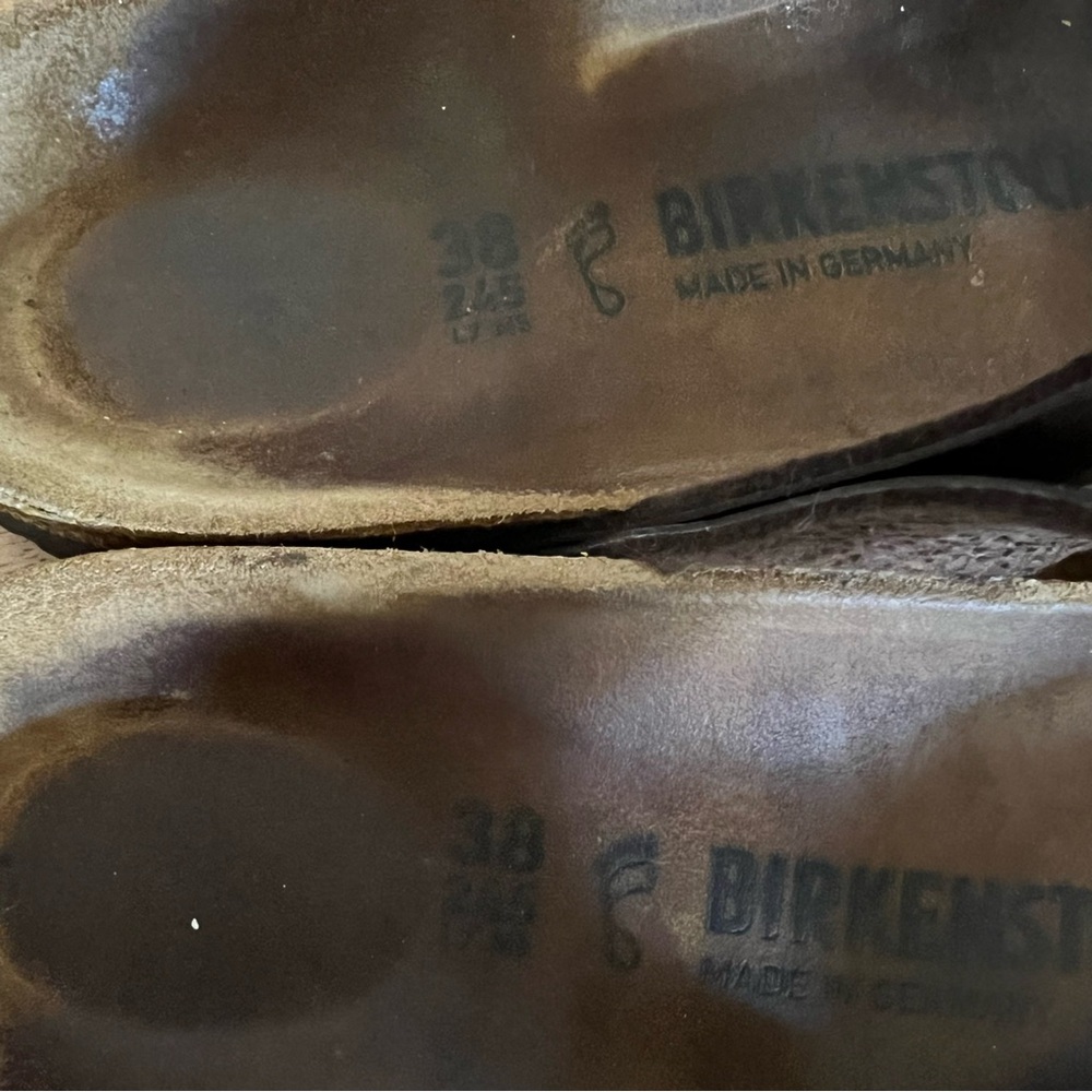 Birkenstock Mayari Bronze Brown Sandals Size 7 - Picture 7 of 7